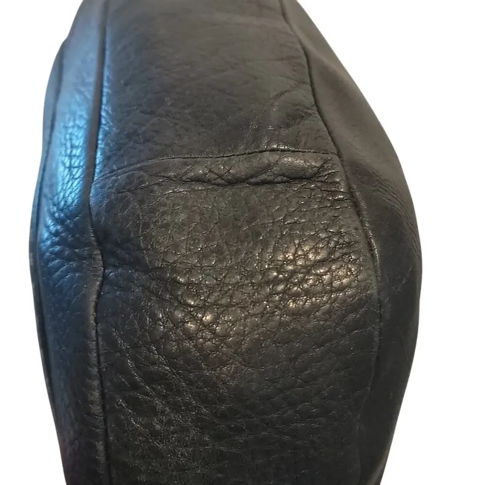 Vintage Fossil Pebbled Leather Hobo